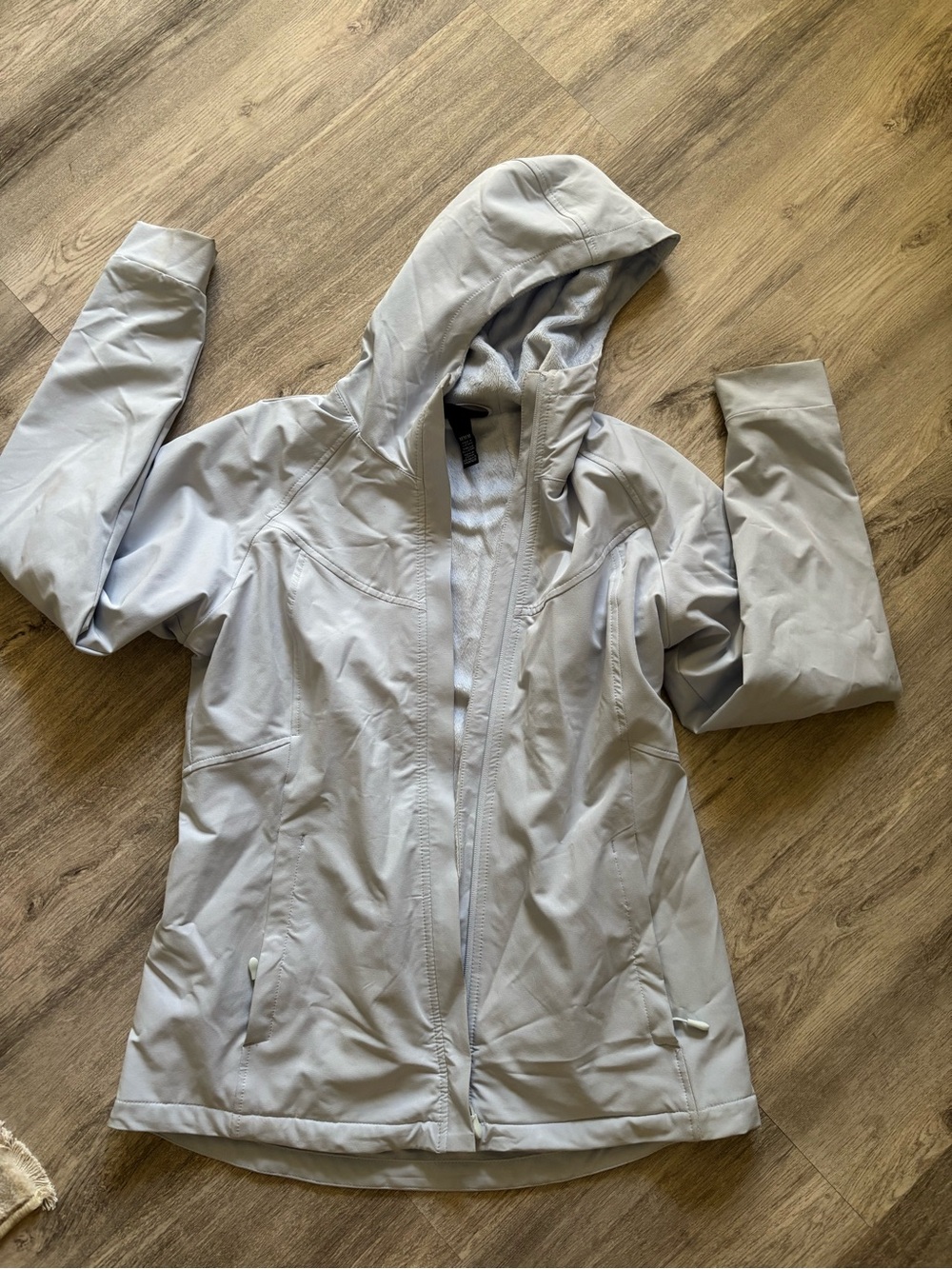Kirkland Signature Light Blue Hooded Ski Jacket